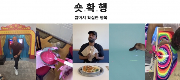 틱톡이 추구하는 가치인 '숏확행(짧지만 확실한 행복)' (사진=틱톡 홈페이지에서 캡처)