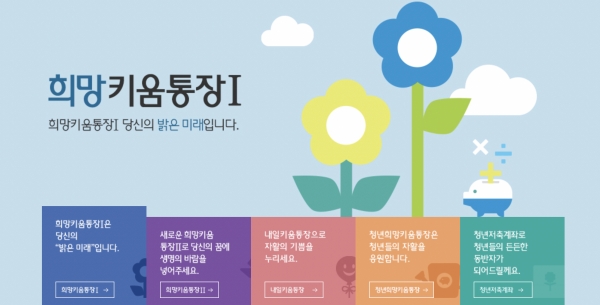 사진 = 희망내일키움통장 누리집