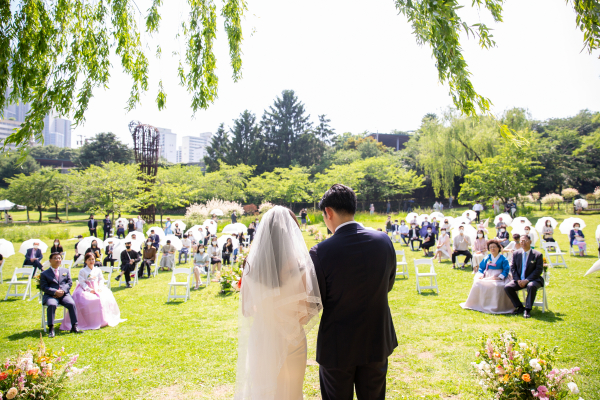 용산가족공원 그린웨딩 현장(사진=서울시)