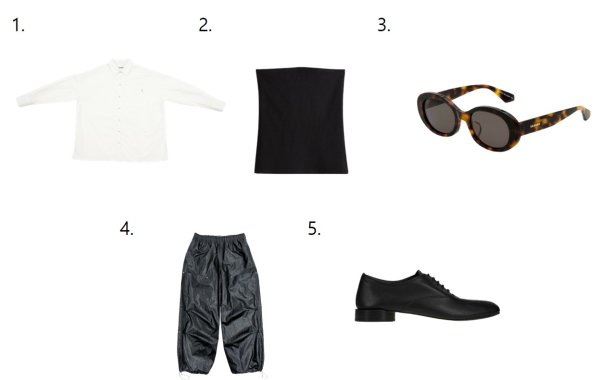 1.이너프원 2.H&M 3.산드로 아이웨어 4.뮌 5.레페토